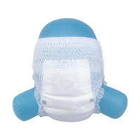 Japan SAP high quality super soft baby cloth diaper pants OEM sleepy baby  baby nappy L, XL, XXL size